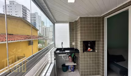 Apartamento Mobiliado - 1 dormitório - sacada com churrasqueira - Lazer - 1 vaga - Guilhermina