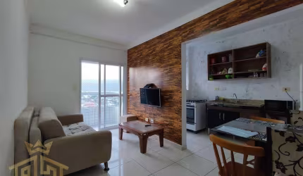 Apartamento de 1 quarto no bairro de Maracanã- Praia Grande - SP