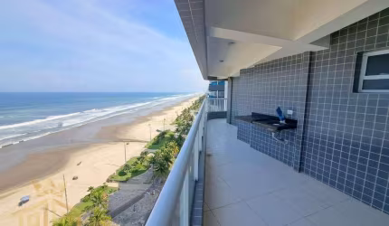 Apartamento com 3 dormitórios à venda, 129 m² por R$ 1.150.000,00 - Caiçara - Praia Grande/SP