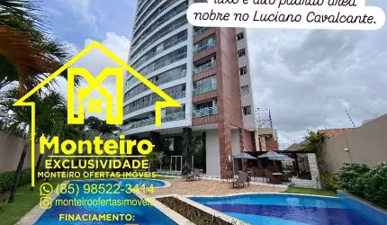 Oferta de últimas unidade espetacular aptos alto padrão área nobre Luciano Cavalcante