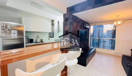 Apartamento com 1 dormitório à venda, 52 m² por R$ 675.000,00 - Jardim Anália Franco - São Paulo/SP