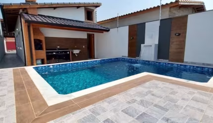 Casa com 3 dormitórios à venda, 97 m² por R$ 449.900,00 - Jardim das Palmeiras - Itanhaém/SP