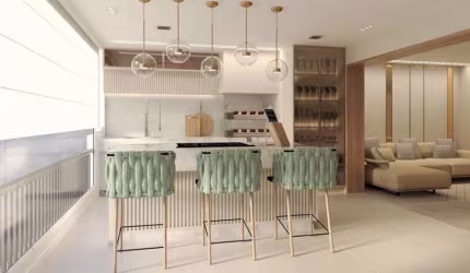 Apartamento novo a venda no High Mooca, andar alto, 3 suítes, sala ampliada, 2 vagas.