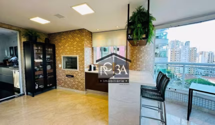 Apartamento com 3 dormitórios à venda, 222 m² por R$ 4.500.000,00 - Jardim Anália Franco - São Paulo/SP