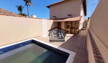Casa com 2 dormitórios à venda, 80 m² por R$ 330.000,00 - Jequitibá - Itanhaém/SP