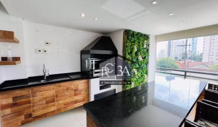 Apartamento para venda no Jardim Anália Franco com 4 dormitórios, sacada gourmet, 4 vagas.