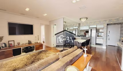 Apartamento mobiliado para vender com 99m², varanda gourmet, 2 vagas. Rua Serra de Botucatu, Tatuapé - SP