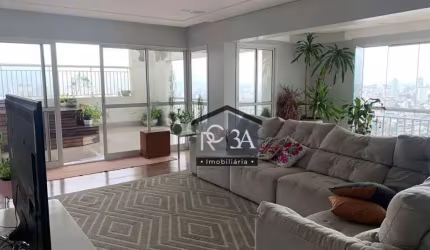 Apartamento tipo cobertura para alugar ou vender,  211m²,  4 vagas. Av. Guilherme Giorgi,  Vila Carrão - SP