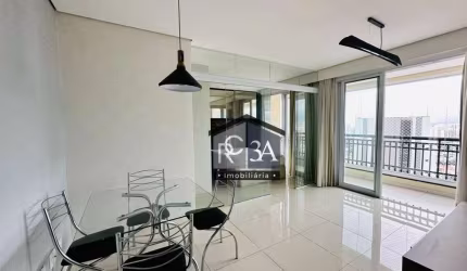 Apartamento com 1 dormitório para alugar, 40 m² por R$ 4.067,08/mês - Jardim Anália Franco - São Paulo/SP