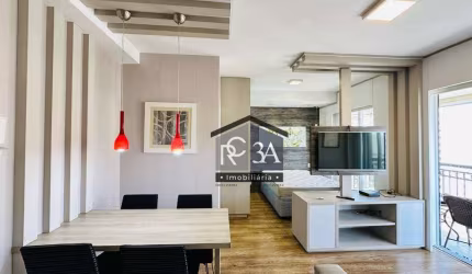Apartamento com 1 dormitório para alugar, 40 m² por R$ 4.267,08/mês - Jardim Anália Franco - São Paulo/SP