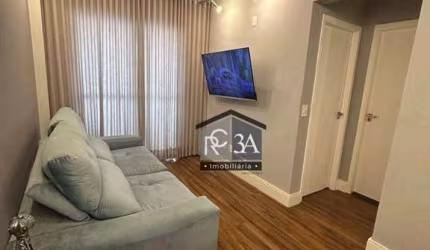 Apartamento a venda no Tatuapé com 50 m², 2 dormitórios, 2 vagas, lazer.