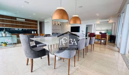 Apartamento no Jardim Anália Franco com 335m², sala para 5 ambientes, 3 suítes, 5 vagas.
