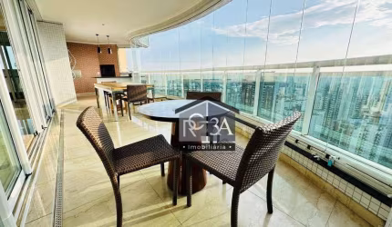 Apartamento com 4 dormitórios para alugar, 265 m² por R$ 27.700,00 - Anália Franco - São Paulo/SP