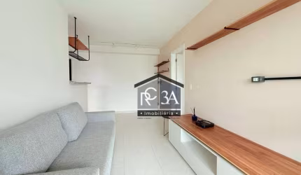 Apartamento com 1 dormitório para alugar, 45 m² por R$ 3.454,00/mês - Tatuapé - São Paulo/SP