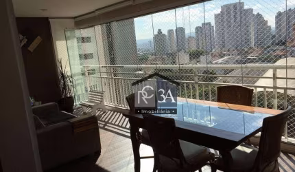 Apartamento com varanda gourmet , 3 dormitórios à venda, 100 m² por R$ 1.170.000 - Tatuapé - São Paulo/SP