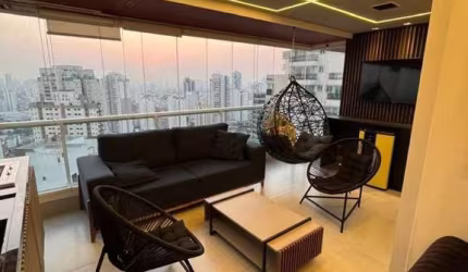 Apartamento no Jardim Anália Franco no condomínio Concept, com 3 dormitórios, sendo 1 suíte, master, 2 vagas.