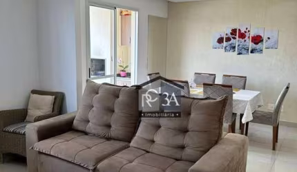 Apartamento com 2 dormitórios para alugar, 76 m² por R$ 5.300,00/mês - Anália Franco - São Paulo/SP