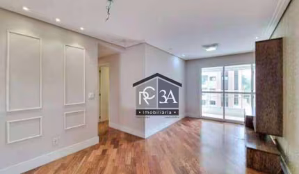 Apartamento com 3 dormitórios para alugar, 72 m² por R$ 5.900,00/mês - Tatuapé - São Paulo/SP