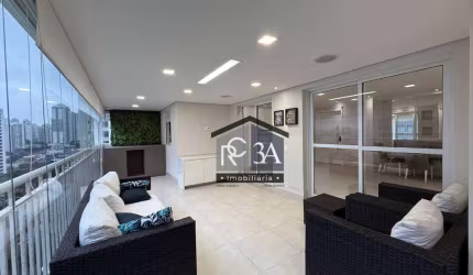 Apartamento com 3 dormitórios à venda, 122 m², 3 vagas - Jardim Anália Franco - São Paulo/SP