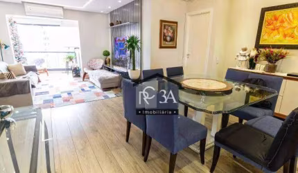 Apartamento com 3 dormitórios à venda, 90 m²- Jardim Anália Franco - São Paulo/SP