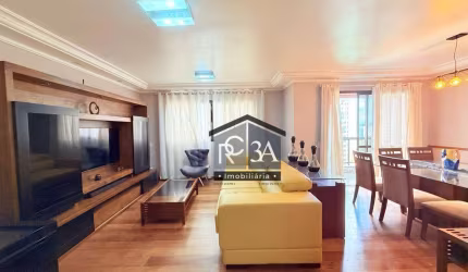 Apartamento com 3 dormitórios para alugar, 140 m² por R$ 7.500/mês - Jardim Anália Franco - São Paulo/SP