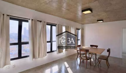 Apartamento com 1 dormitório para alugar, 70 m² - Tatuapé - São Paulo/SP