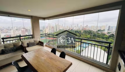 Apartamento com 3 dormitórios para alugar, 155 m² por R$ 16.730,00/mês - Jardim Anália Franco - São Paulo/SP