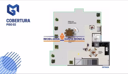 Cobertura com 3 quartos à venda na Santa Mônica, Belo Horizonte  por R$ 695.000