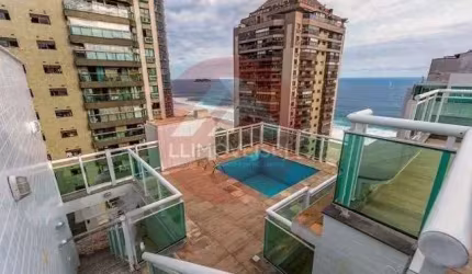 Cobertura no Praia da Barra, Barra da Tijuca. 4 quartos sendo 2 suítes. Piscina.