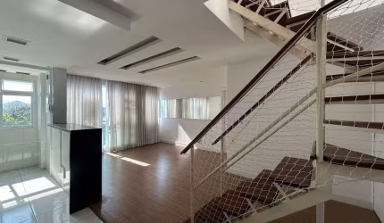 Plus Residencial, Ótima cobertura com 104m, 2 quartos, espetacular, 1 vaga.