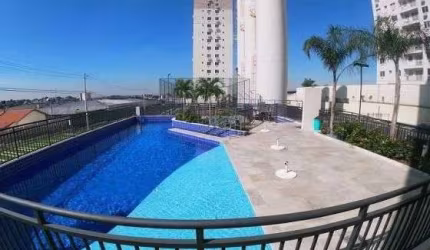 Dez Nova Iguaçu, 2 quartos com varanda e vaga. Andar alto e lazer completo.