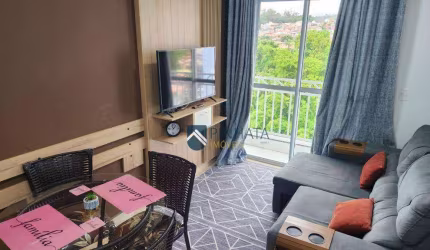 Apartamento com 2 dormitórios para alugar, 48 m² por R$ 3.500,01/mês - Condomínio Residencial Verona - Valinhos/SP