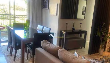 Apartamento com 3 dormitórios à venda, 92 m² por R$ 750.000,00 - Condomínio Campo di Fiore - Vinhedo/SP