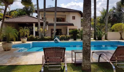 Casa com 4 dormitórios para alugar, 507 m² por R$ 21.314,00/mês - Condomínio Vista Alegre - Sede - Vinhedo/SP