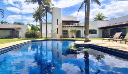 Casa em Condomínio para Locação em Guarujá, Jardim Acapulco, 5 dormitórios, 5 suítes, 7 banheiros, 6 vagas