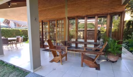 Casa em Condomínio para Locação em Guarujá, Cond. Albamar, 4 dormitórios, 2 suítes, 3 banheiros, 1 vaga