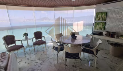 Apartamento para Venda em Guarujá, Cond. Tortugas, 4 dormitórios, 4 suítes, 6 banheiros, 2 vagas