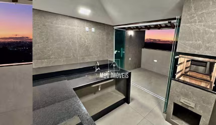 Cobertura 4 quartos, 3 vagas de garagem com elevador no Planalto!