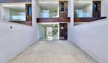 Casa Moderna e Imponente c/ 3 quartos à venda, 110m² construídos, 2 Vagas de garagem, bairro Santa Branca / Pampulha – Belo Horizonte