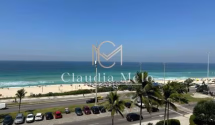 APTO FRONTAL MAR C/ SERVIÇOS NO POSTO 7 - PRAIA DA BARRA DA TIJUCA