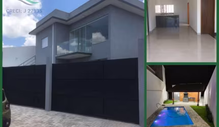 Casa com 03 suítes e piscina-  Jd. Paulista- Atibaia-  Cod:3227