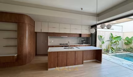 Casa Térrea com Design Minimalista e Sofisticado no Condomínio Viena