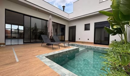 Casa em condomínio à venda, 3 quartos, 3 suítes, 4 vagas, Loteamento Park Gran Reserve - Indaiatuba/SP
