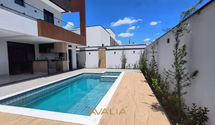 Casa em condomínio à venda, 4 quartos, 3 suítes, 4 vagas, Jardim Residencial Alto de Itaici - Indaiatuba/SP