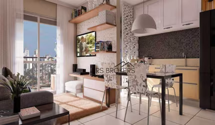 Apartamento com 2 dormitórios à venda, 47 m² por R$ 387.000,00 - Vila Silveira - Guarulhos/SP