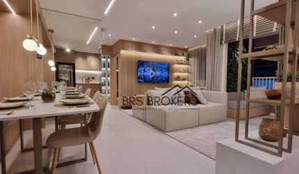Apartamento com 2 dormitórios à venda, 56 m² por R$ 450.900,00 - Picanco - Guarulhos/SP
