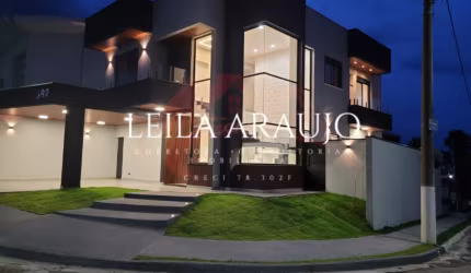 *Viva o Luxo e o Conforto no Coração da Elegância!*  Descubra o seu novo lar no topo do requinte e sofisticação. Este magnífico sobrado de alto padrão é o epítome do luxo e da excelência em design arq