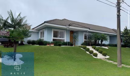 Casa 3 suítes à venda, 400m² - Condomínio Lago Azul, Araçoiaba da Serra/SP