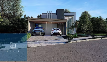 Casa com 3 suítes à venda com 181m² no condomínio Villágio Di Capri