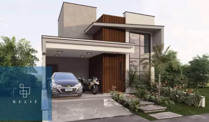 Casa com suíte, 200m² à venda - Condomínio Villagio Wanel, Sorocaba/SP